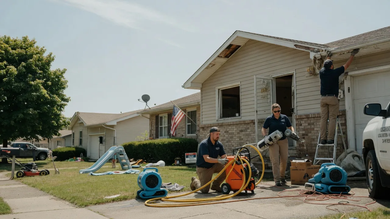 Water Damage Restoration in East Peoria, IL near me